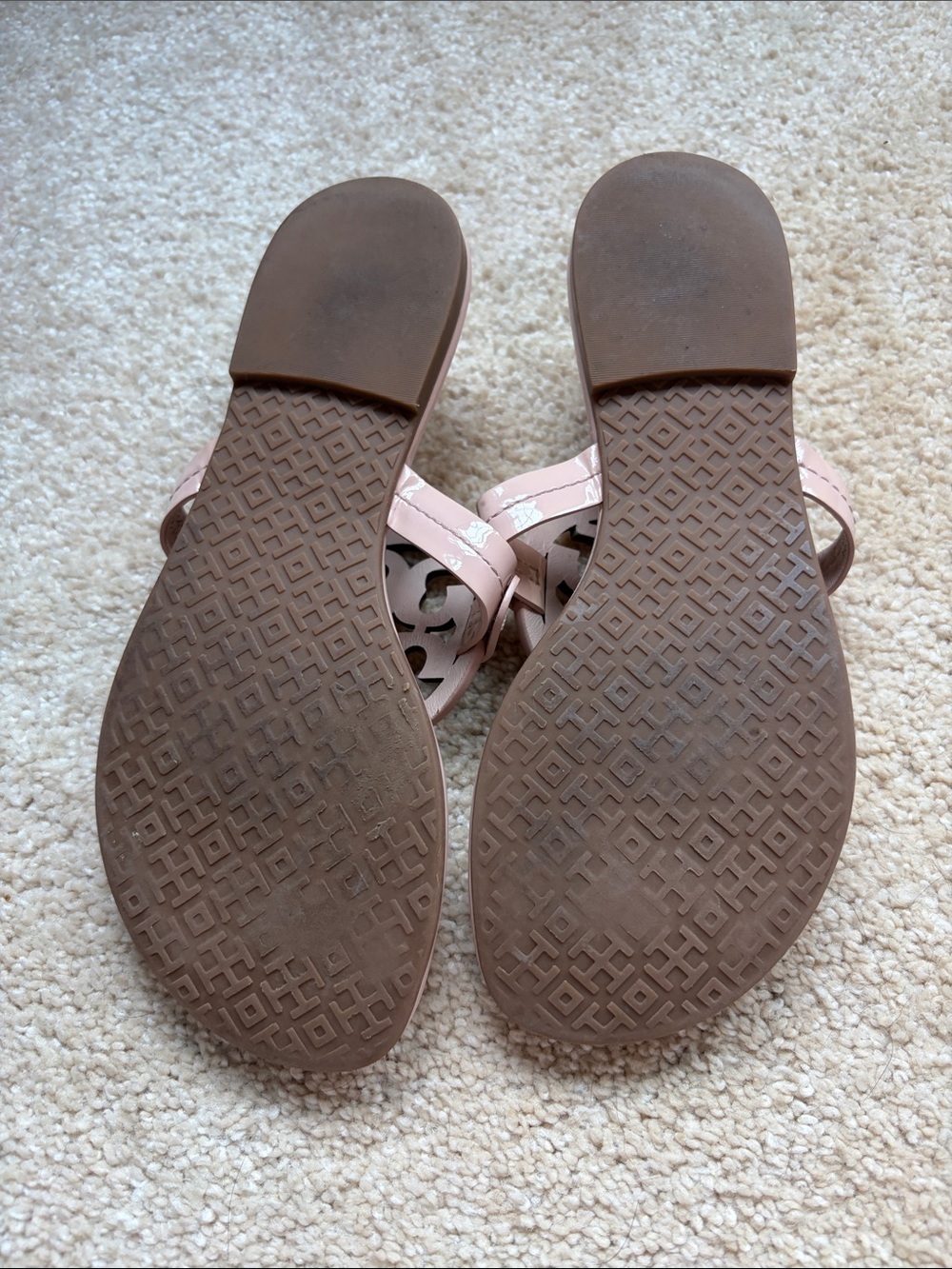Tory Burch Miller Thong Sandal in Blush Pink - Picture 6 of 6
